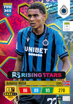 Antonio Nusa Club Brugge 2023 FIFA 365 Rising Star #425